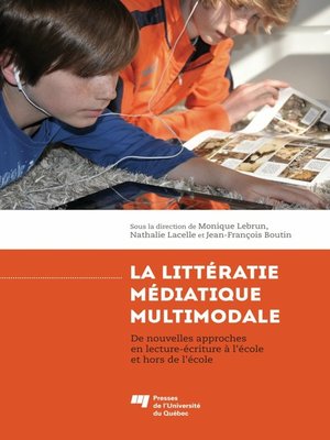 cover image of La littératie médiatique multimodale